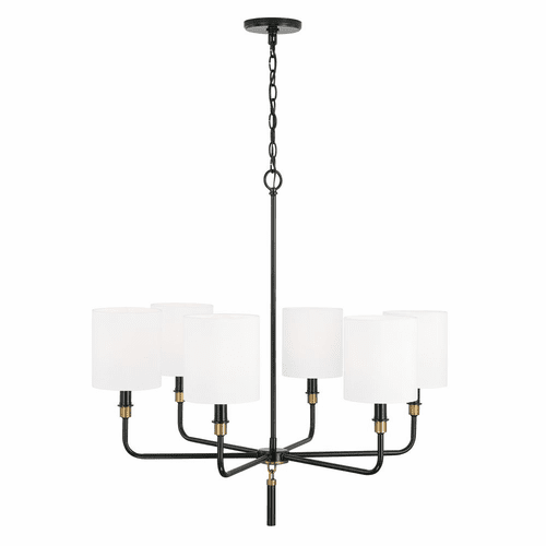 Capital Lighting Beckham 6-Light Chandelier - 441961YA-702
