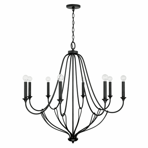 Capital Lighting Bentley 8-Light Chandelier - 441681BI