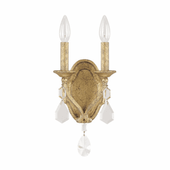 Capital Lighting Blakely 2-Light Sconce - 1617AG-CR