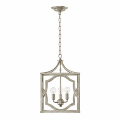 Capital Lighting Blakely 3-Light Foyer - 9481AS Capital Lighting Blakely 3-Light Foyer - 9481AS