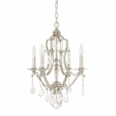 Capital Lighting Blakely 4-Light Chandelier - 4184AS-CR