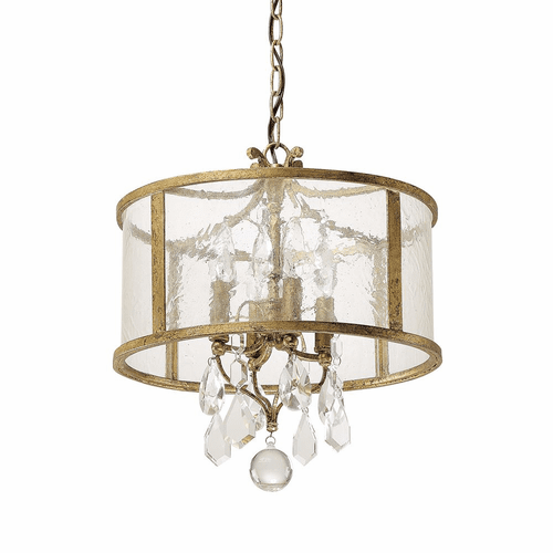 Capital Lighting Blakely 4-Light Pendant - 9484AG-CR