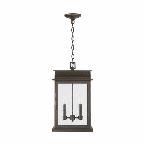 Capital Lighting Bolton 2-Light Outdoor Hanging-Lantern - 936823OZ
