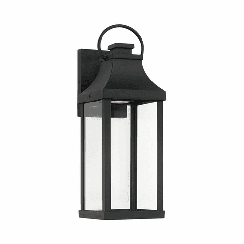 Capital Lighting Bradford 1-Light Outdoor Wall-Lantern - 946411BK-GL