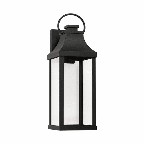 Capital Lighting Bradford 1-Light Outdoor Wall-Lantern - 946421BK-GL