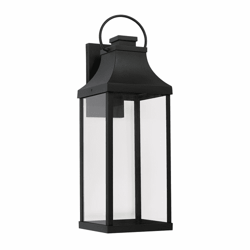 Capital Lighting Bradford 1-Light Outdoor Wall-Lantern - 946441BK-GL