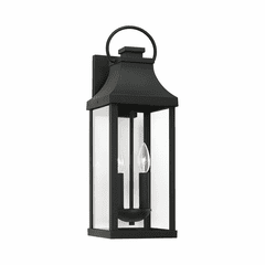 Capital Lighting Bradford 2-Light Outdoor Wall-Lantern - 946421BK