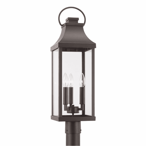 Capital Lighting Bradford 3-Light Outdoor Post-Lantern - 946432OZ