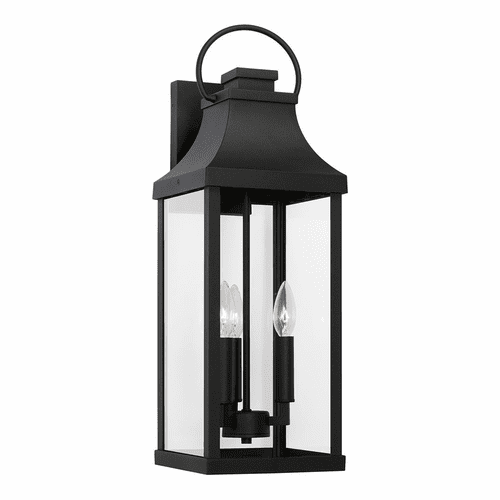 Capital Lighting Bradford 3-Light Outdoor Wall-Lantern - 946431BK