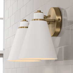 Capital Lighting Bradley 2-Light Vanity - 150121AW