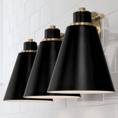 Capital Lighting Bradley 3-Light Vanity - 150131AB