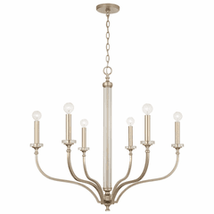 Capital Lighting Breigh 6-Light Chandelier - 444861BS