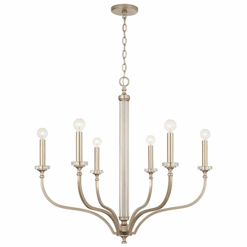Capital Lighting Breigh 6-Light Chandelier - 444861BS