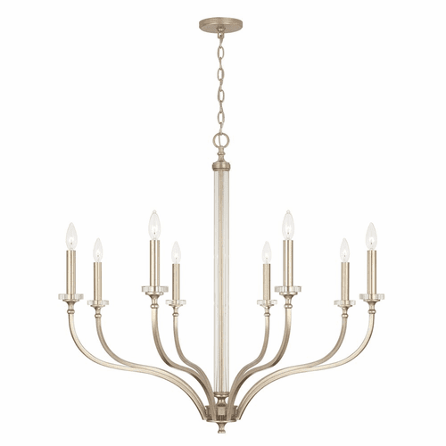 Capital Lighting Breigh 8-Light Chandelier - 444881BS