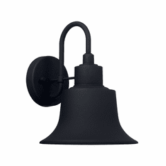 Capital Lighting Brock 1-Light Outdoor Wall-Lantern - 926311BK