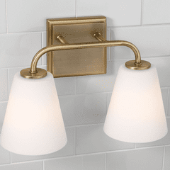 Capital Lighting Brody 2-Light Vanity - 149421AD-543 Capital Lighting Brody 2-Light Vanity - 149421AD-543