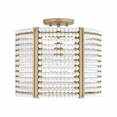 Capital Lighting Brynn 1-Light Semi-Flush - 247111AP