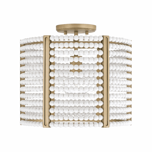 Capital Lighting Brynn 1-Light Semi-Flush - 247111AP