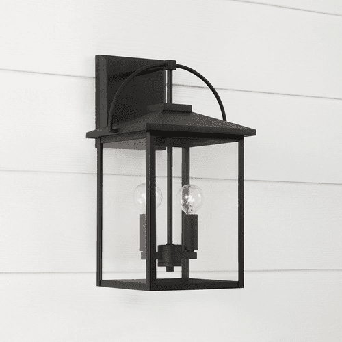 Capital Lighting Bryson 2-Light Outdoor Wall-Lantern - 948021BK