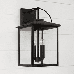 Capital Lighting Bryson 4-Light Outdoor Wall-Lantern - 948041BK