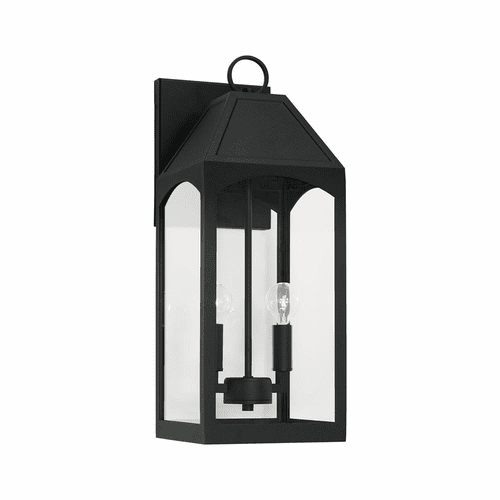 Capital Lighting Burton 2-Light Outdoor Wall-Lantern - 946321BK