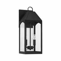 Capital Lighting Burton 2-Light Outdoor Wall-Lantern - 946321BK