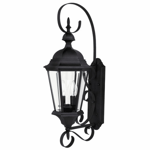 Capital Lighting Carriage House 2-Light Outdoor Wall-Lantern - 9722BK