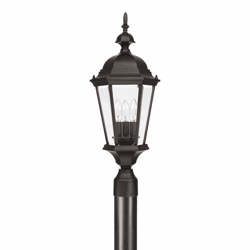 Capital Lighting Carriage House 3-Light Outdoor Post-Lantern - 9725OB