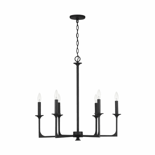 Capital Lighting Clint 6-Light Chandelier - 437361BI