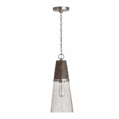 Capital Lighting Connor 1-Light Pendant - 340511HN