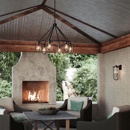 Capital Lighting Corbin 6-Light Chandelier - 934261BK