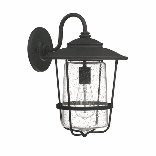 Capital Lighting Creekside 1-Light Outdoor Wall-Lantern - 9602BK