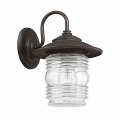Capital Lighting Creekside 1-Light Outdoor Wall-Lantern - 9671OB