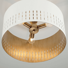 Capital Lighting Dash 3-Light Semi-Flush - 250231AW