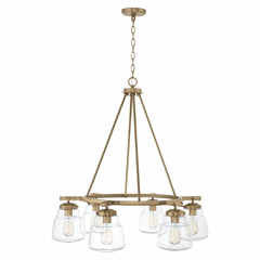 Capital Lighting Dillon 6-Light Chandelier - 442761AD-518