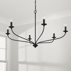 Capital Lighting Dolan 6-Light Chandelier - 449961MB