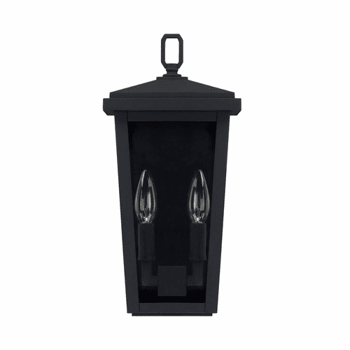 Capital Lighting Donnelly 2-Light Outdoor Wall-Lantern - 926221BK