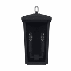 Capital Lighting Donnelly 2-Light Outdoor Wall-Lantern - 926222BK