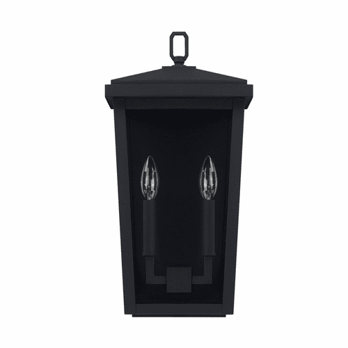 Capital Lighting Donnelly 2-Light Outdoor Wall-Lantern - 926222BK