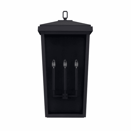 Capital Lighting Donnelly 3-Light Outdoor Wall-Lantern - 926231BK