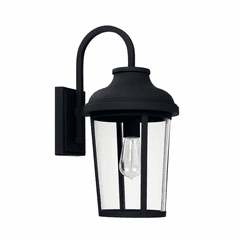 Capital Lighting Dunbar 1-Light Outdoor Wall-Lantern - 927011BK