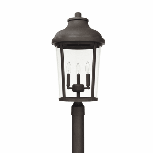 Capital Lighting Dunbar 3-Light Outdoor Post-Lantern - 927034OZ