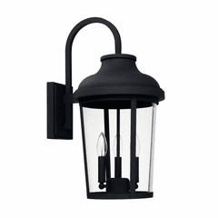 Capital Lighting Dunbar 3-Light Outdoor Wall-Lantern - 927031BK
