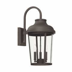 Capital Lighting Dunbar 3-Light Outdoor Wall-Lantern - 927031OZ