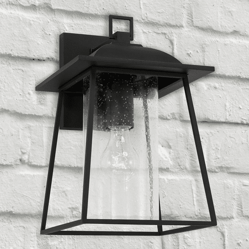 Capital Lighting Durham 1-Light Outdoor Wall-Lantern - 943612BK