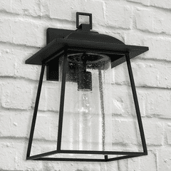Capital Lighting Durham 1-Light Outdoor Wall-Lantern - 943613BK Capital Lighting Durham 1-Light Outdoor Wall-Lantern - 943613BK