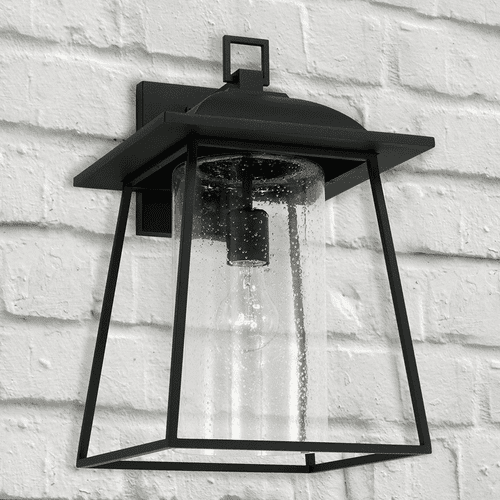 Capital Lighting Durham 1-Light Outdoor Wall-Lantern - 943613BK