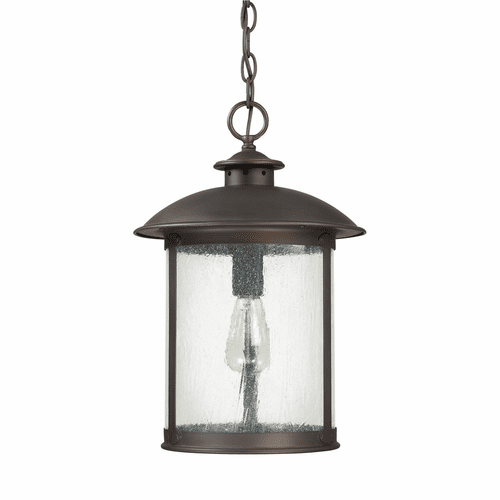 Capital Lighting Dylan 1-Light Outdoor Hanging-Lantern - 9564OB