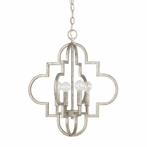 Capital Lighting Ellis 4-Light Pendant - 4541AS