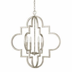 Capital Lighting Ellis 4-Light Pendant - 4542AS